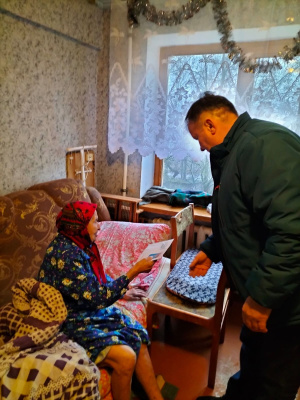 Персональное поздравление Президента России со 100-летним юбилеем
