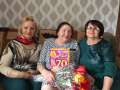 Слушателя Университета 3-го возраста поздравили с юбилеем